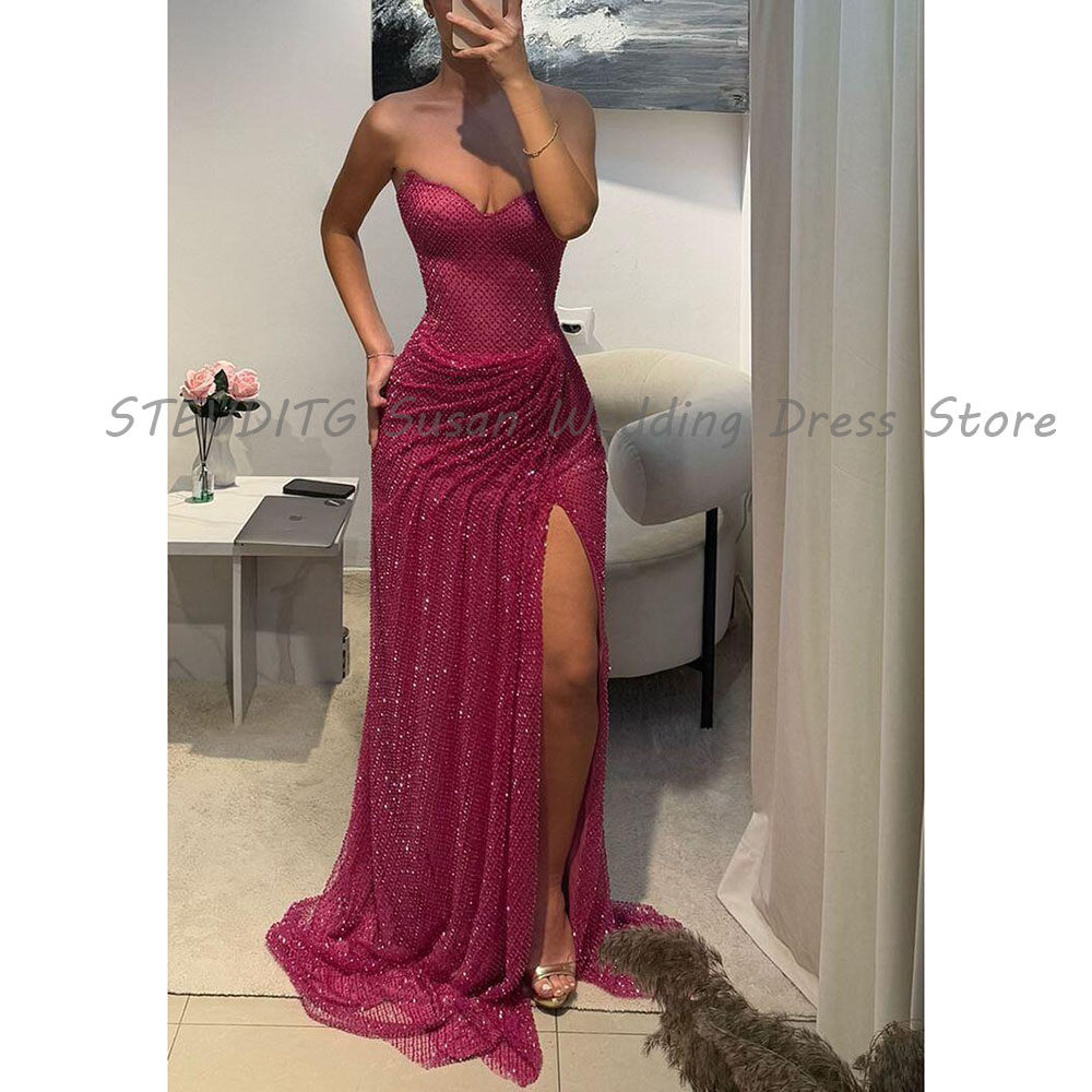 Women Formal Wear Dress - Изысканные вечерние платья женские вентиляционные без