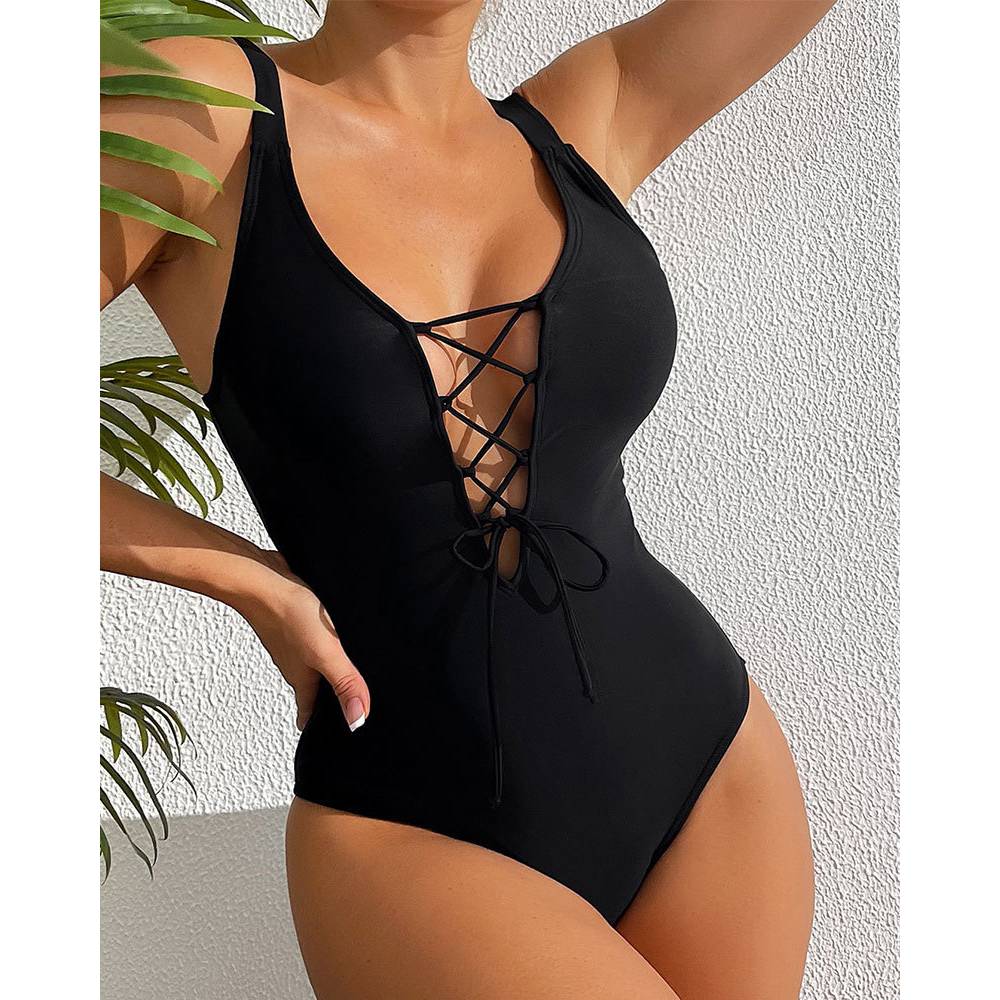Cikini-Цельный купальник для ж – обзор и цена Monochrome Suit Set