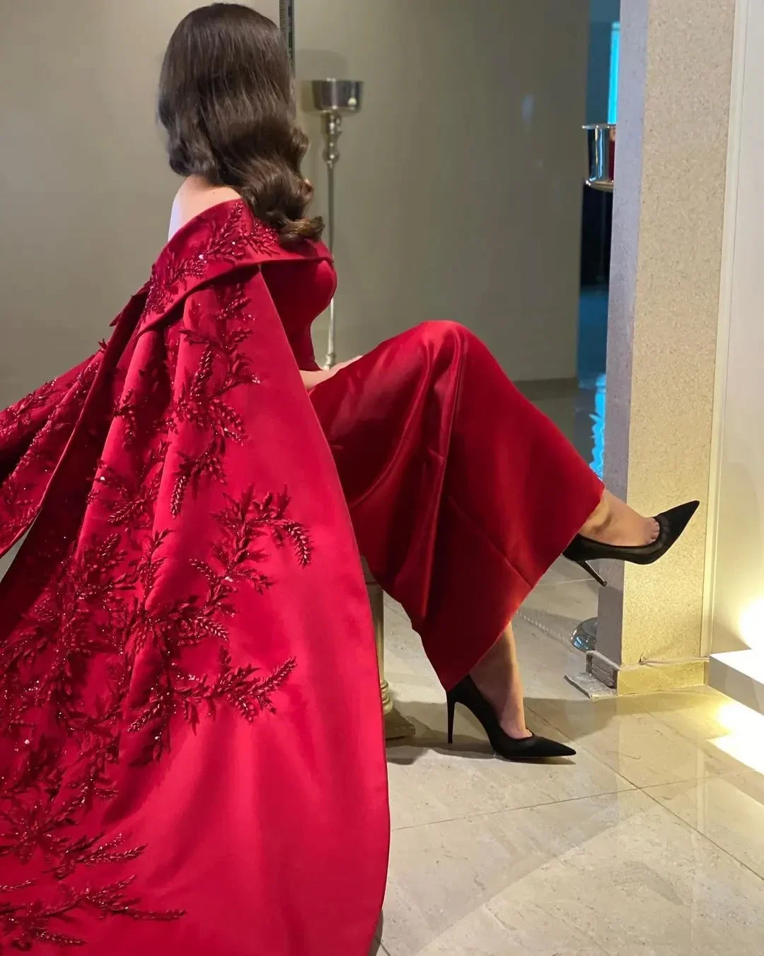 Платье-футляр длиной до щиколо – обзор и цена Women Formal Wear Dress
