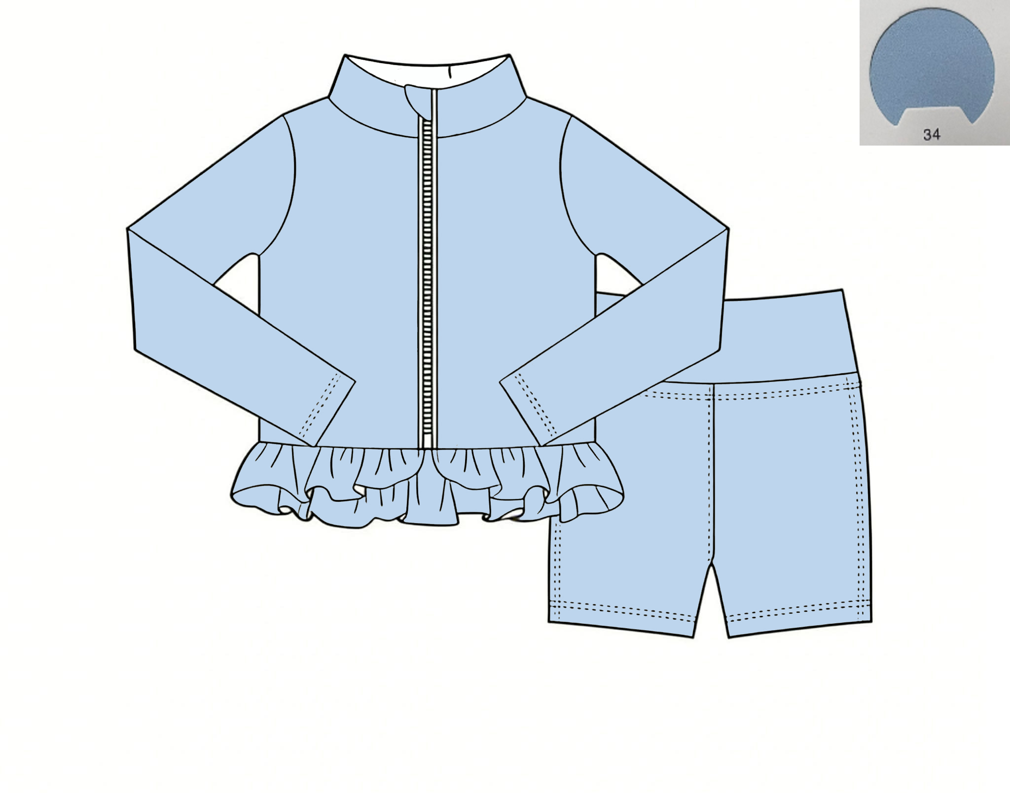 Монохромный комплект для йоги: – обзор и цена Monochrome Suit Set