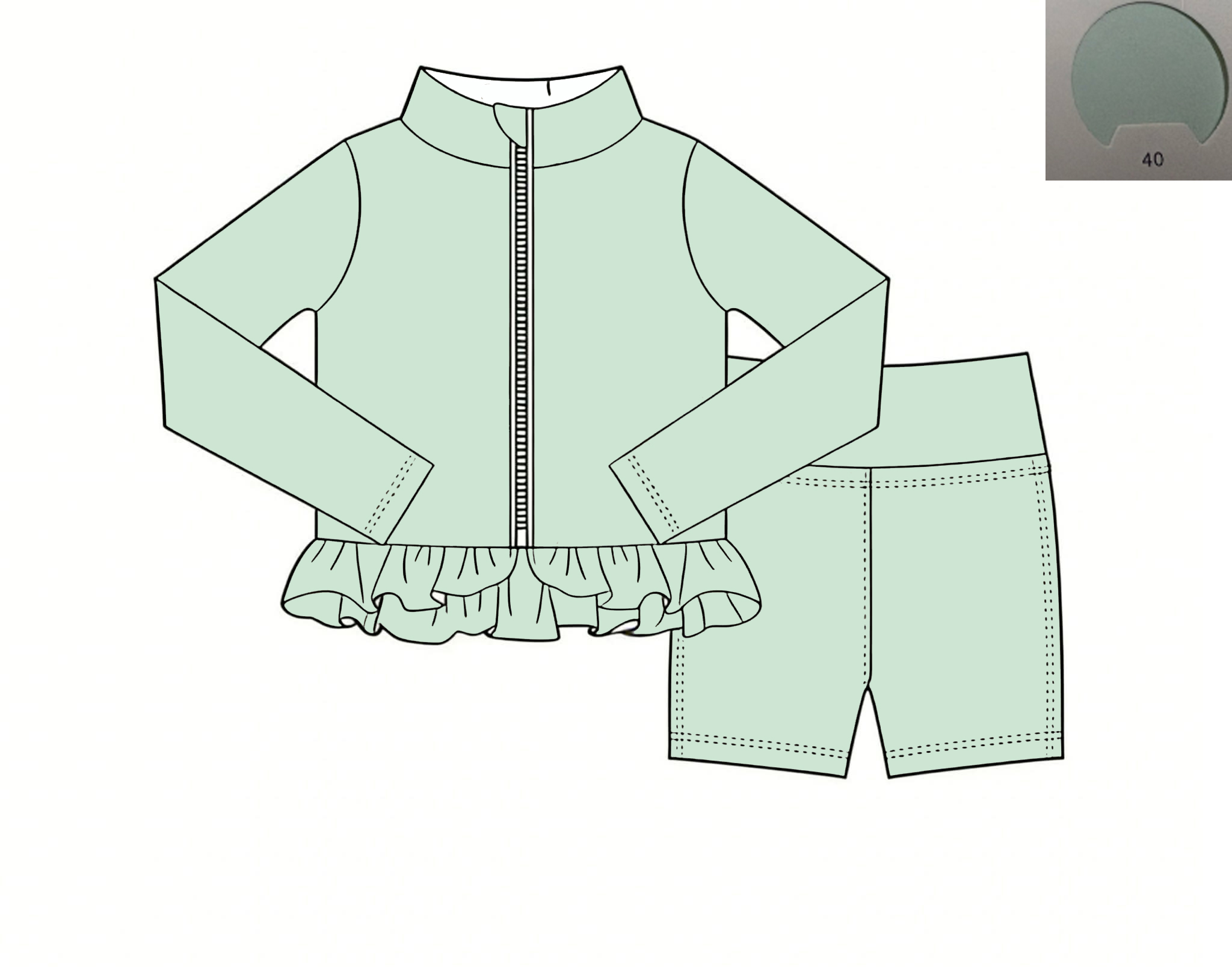 Монохромный комплект для йоги: – обзор и цена Monochrome Suit Set