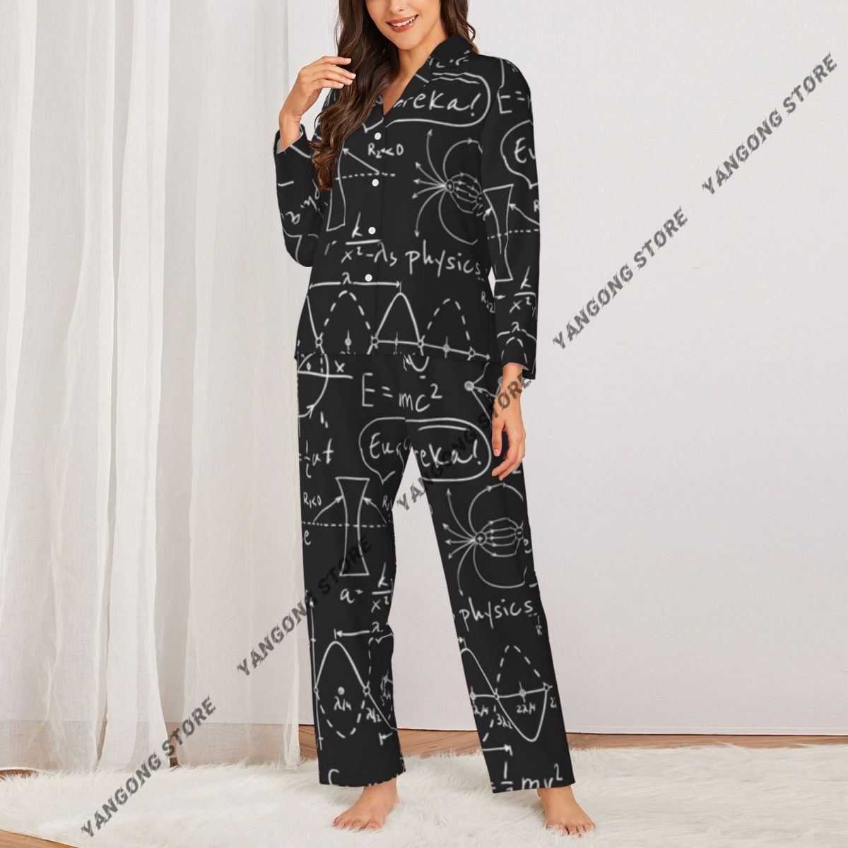 Женская одежда для сна, пижамы – обзор и цена Monochrome Suit Set