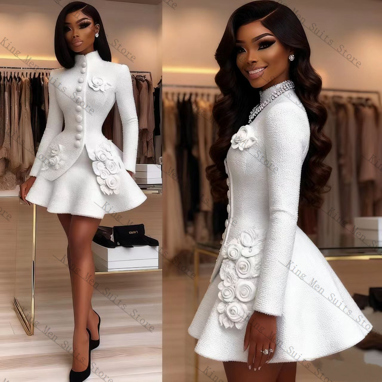 Роскошный белый женский костюм – обзор и цена Women'S Formal Wear For Wedding Guest