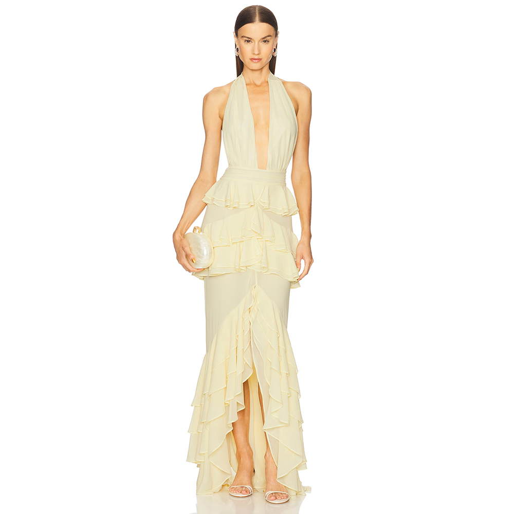 Вечерние платья макси с глубок – обзор и цена Women'S Formal Wear For Wedding Guest