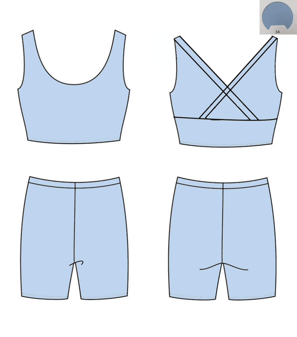 Монохромный комплект для йоги: – обзор и цена Monochrome Suit Set