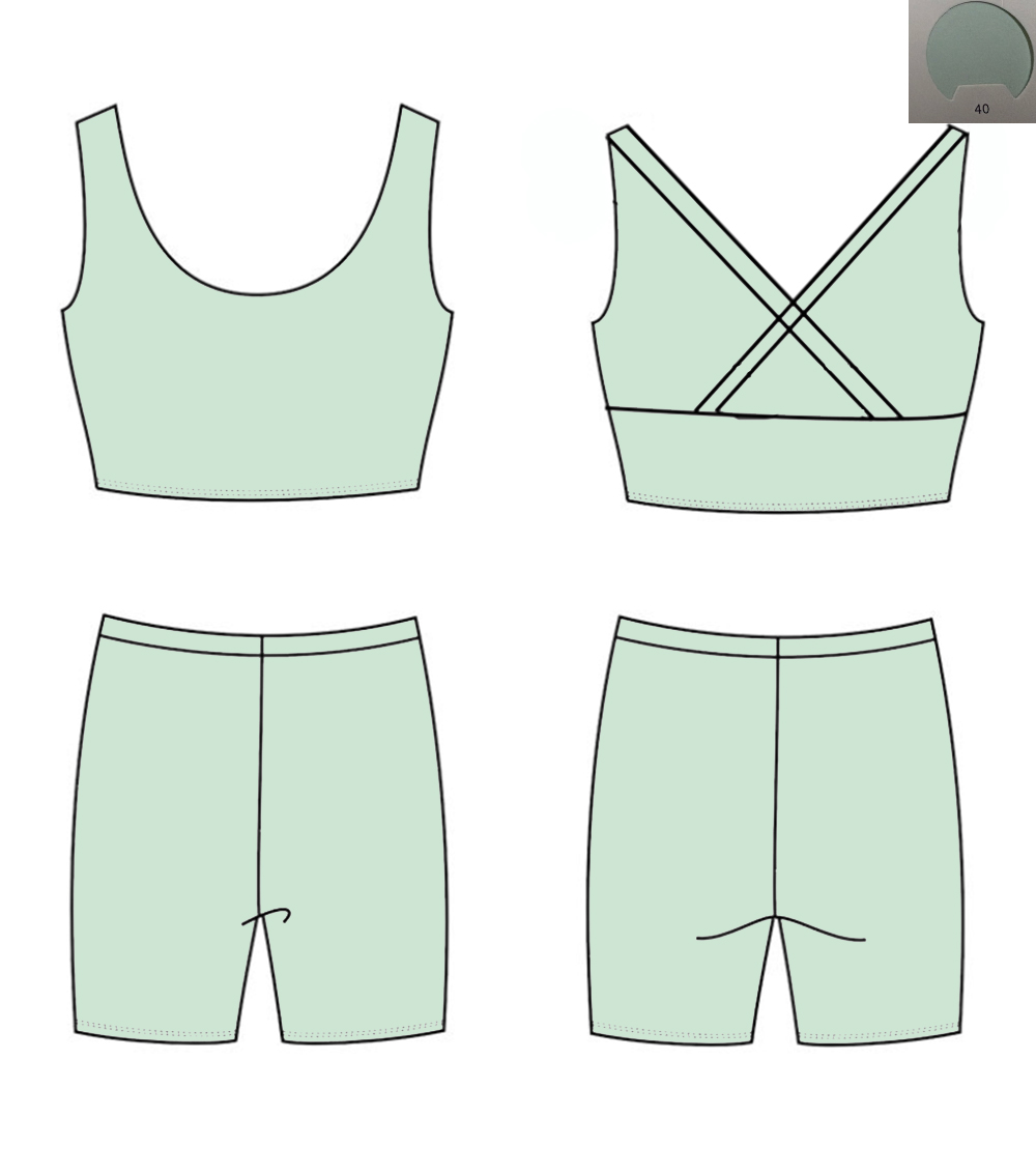 Монохромный комплект для йоги: – обзор и цена Monochrome Suit Set