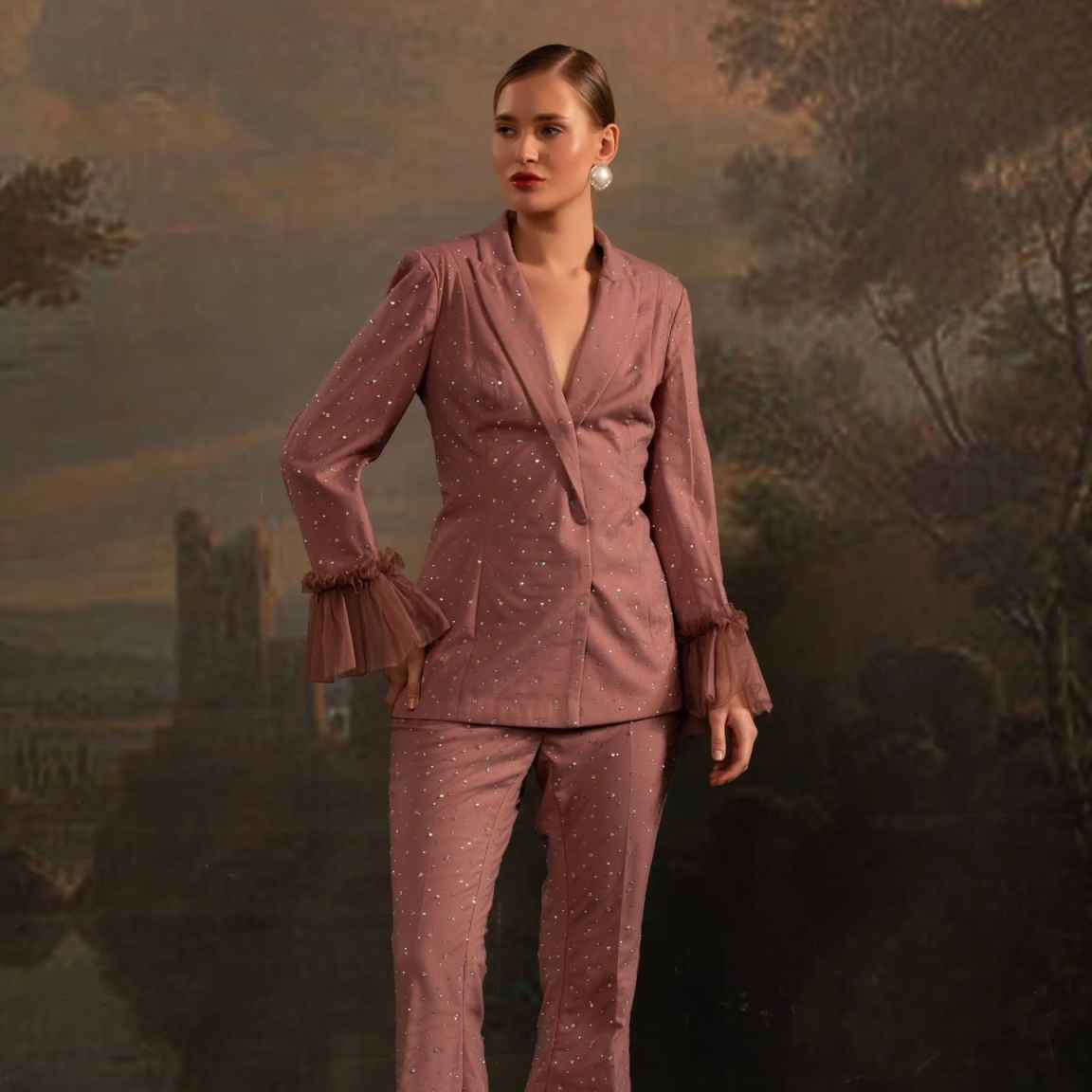 Женский пиджак с бусинами, ком – обзор и цена Women'S Formal Wear For Wedding Guest