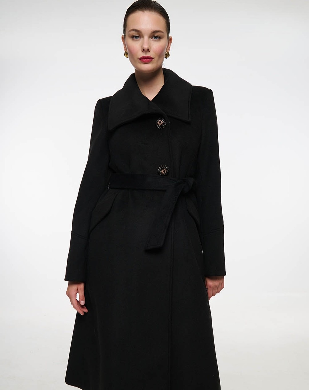 Vintage Black Stand Collar Wom – обзор и цена Women Formal Wear For Plus Size