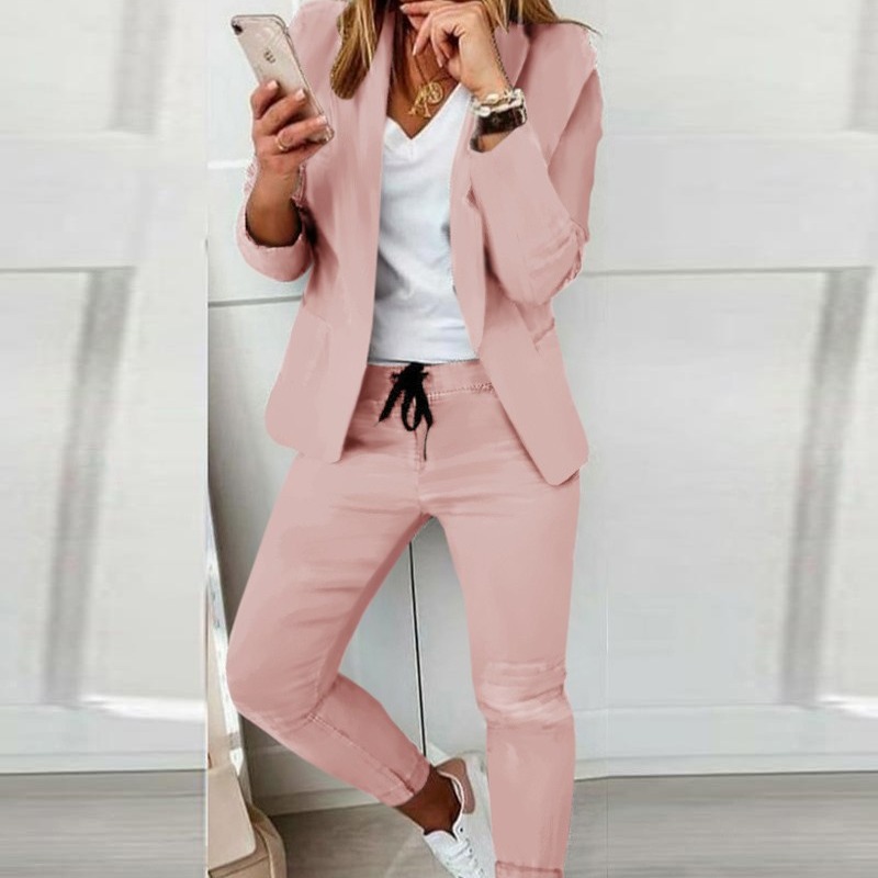 Женский монохромный повседневн – обзор и цена Monochrome Suit Set